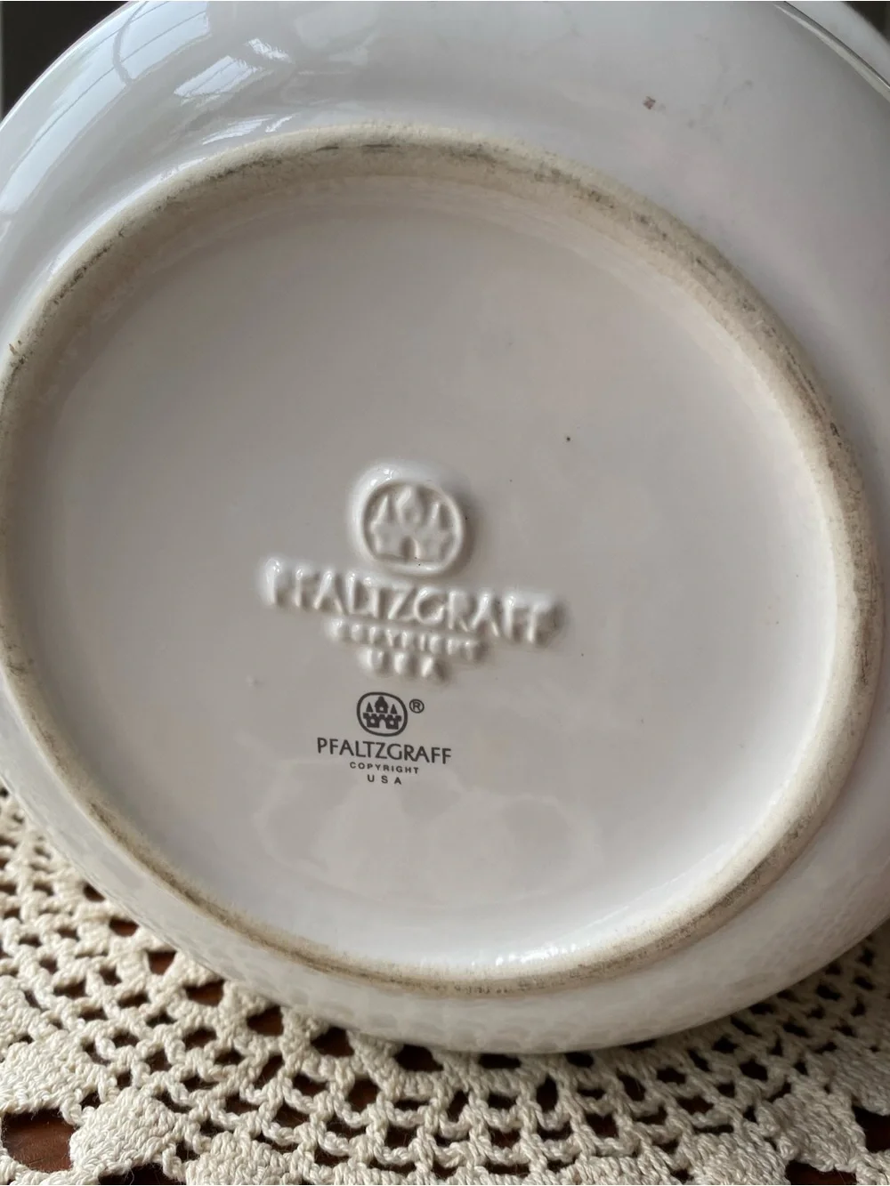 Pfaltzgraff classic cream